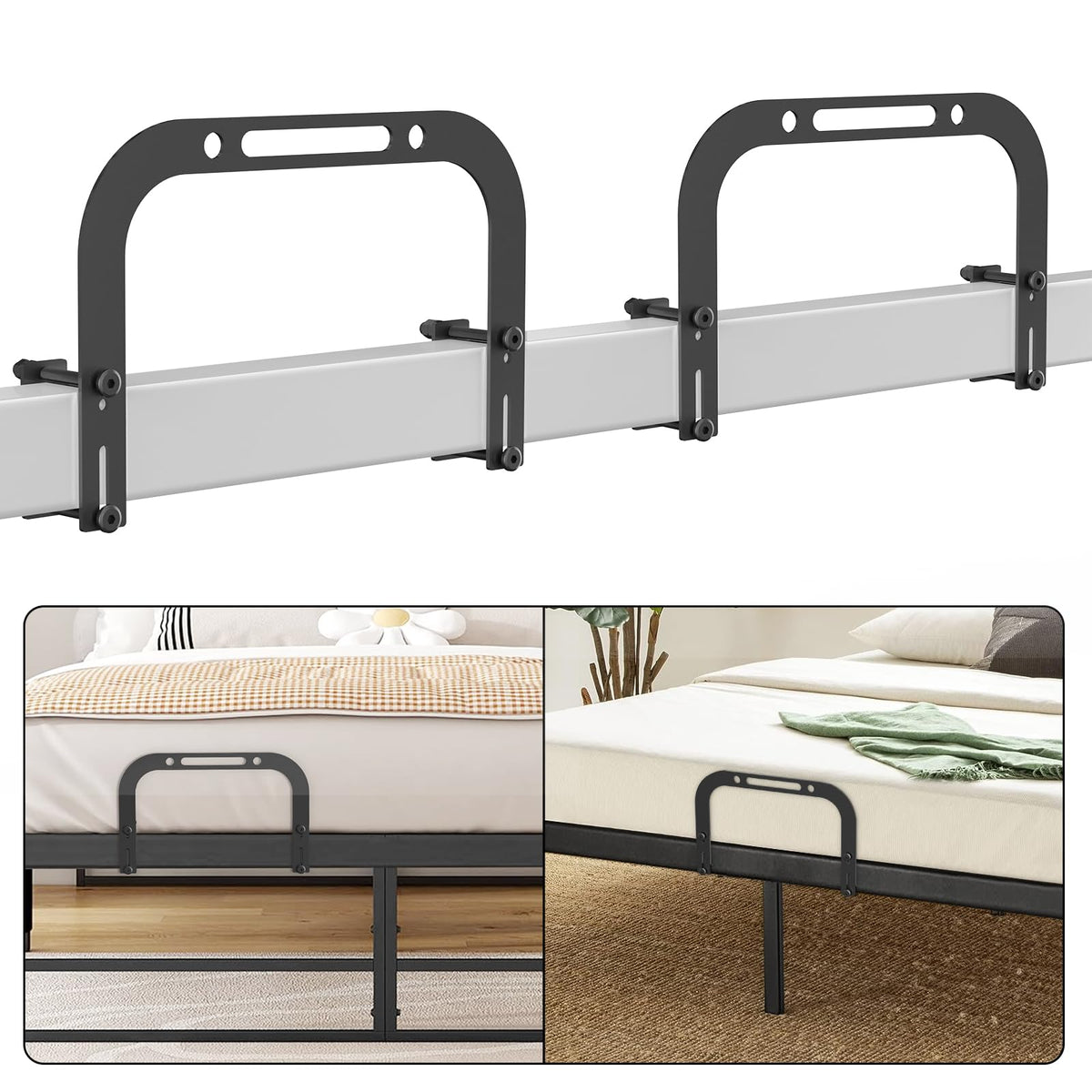 DELLAN mattress slide stopper keeps your mattress secure on metal bed frames