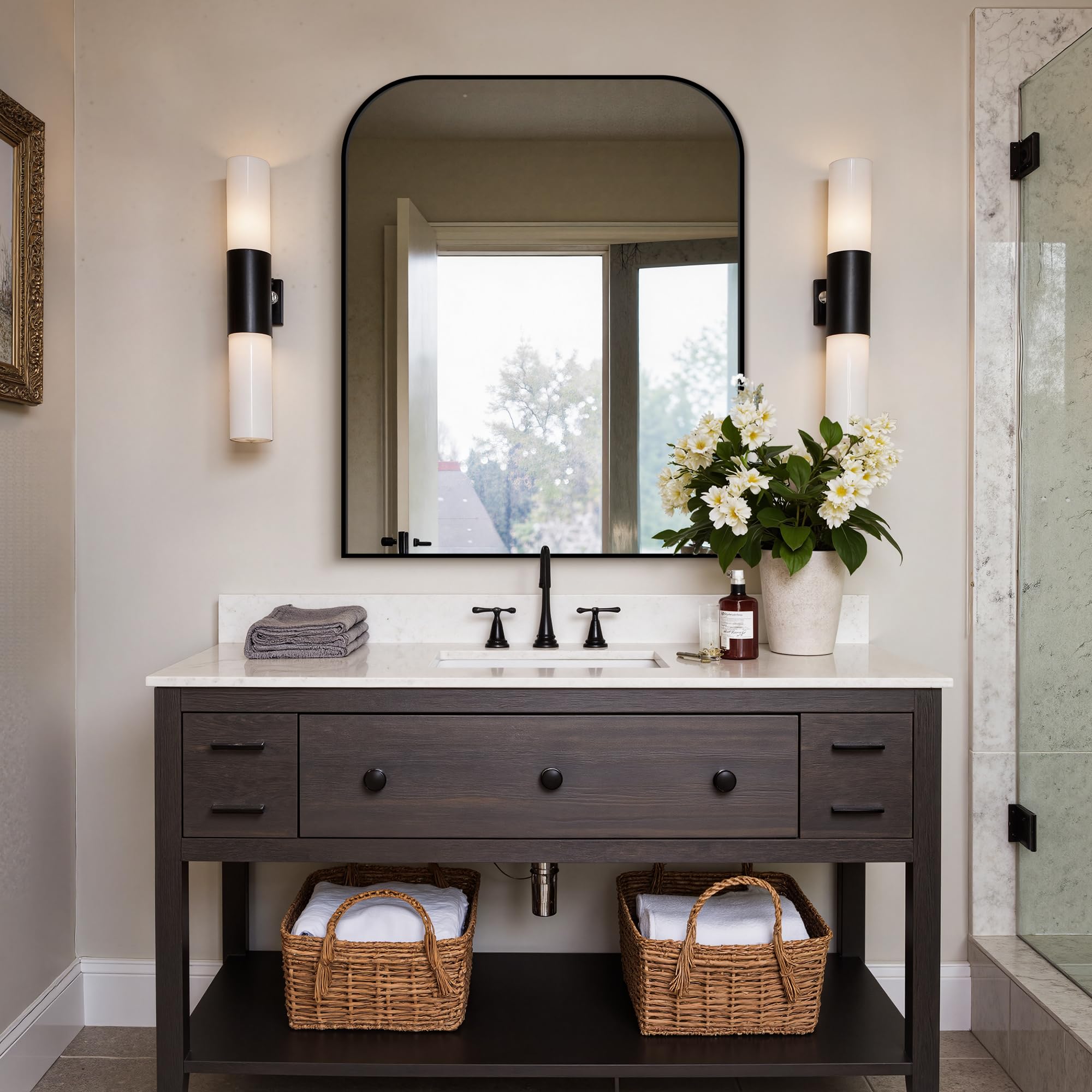 Delma shatterproof glass supports safe, durable bathroom use