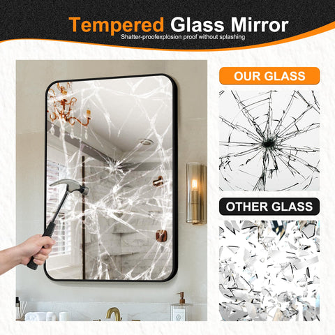 Delma vanity and entryway mirror suitable for compact spaces.