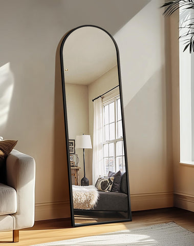 Delma mirror features explosion-proof back to minimize shard risk.
