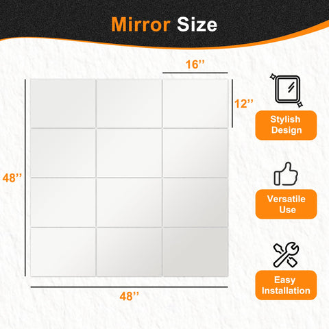 Delma packaging with foam EVA protects mirror tiles during transit.