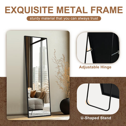 Delma mirror with HD float glass offering clear reflections