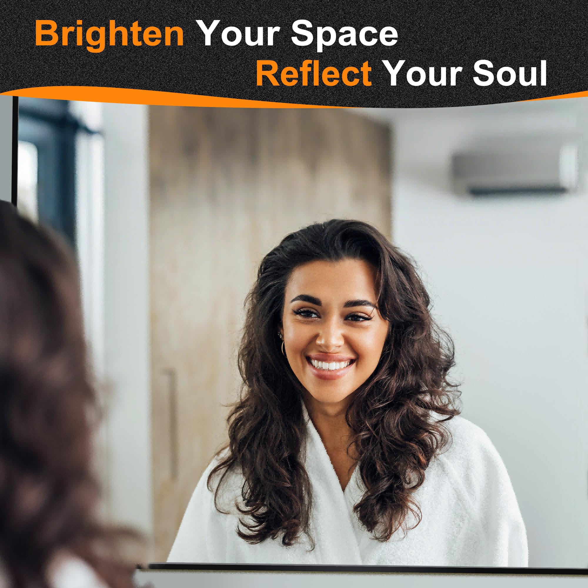 Delma shatterproof bathroom mirror ensures safety in busy households