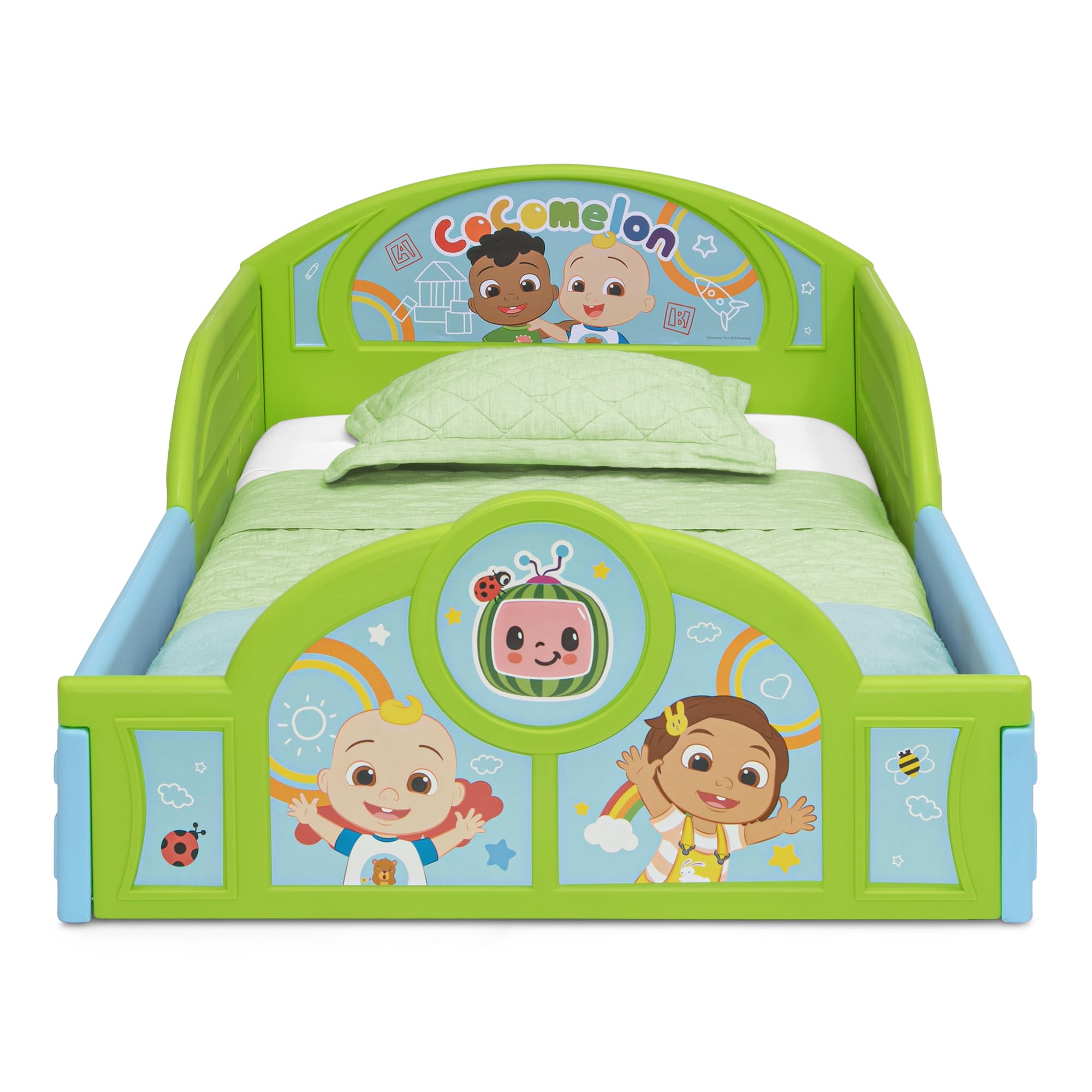 Delta Children CoComelon durable construction supports active kids' play