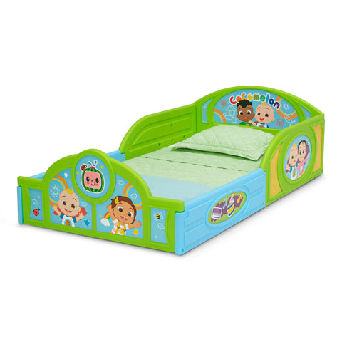 Delta Children CoComelon table with vivid graphics enhances play area