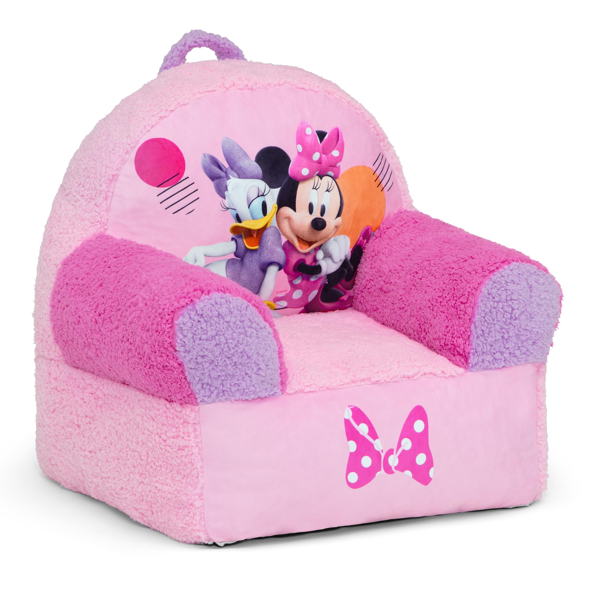 Delta Children Cozee Buddy Chair inviting cuddling and imaginative play.