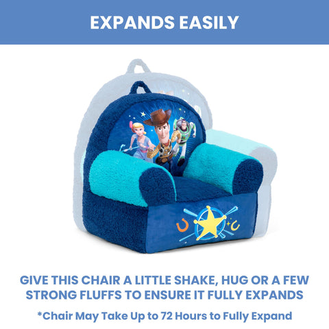 Delta Children Cozee Buddy Chair is lightweight for effortless relocation around the house.