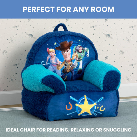 Delta Children Cozee Buddy Chair Toy Story design enhances storytime and cozy downtime.