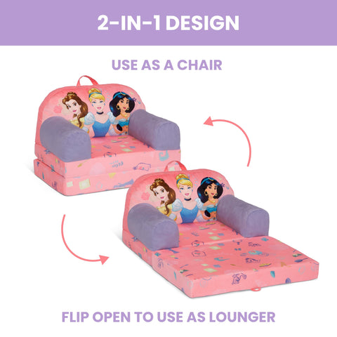 Delta Children Cozee Buddy chair with carry handle for easy moving