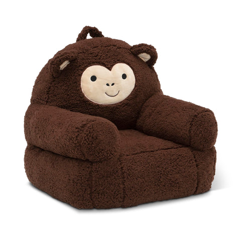 Delta Children Cozee Buddy Monkey Chair easy grab handle for moving