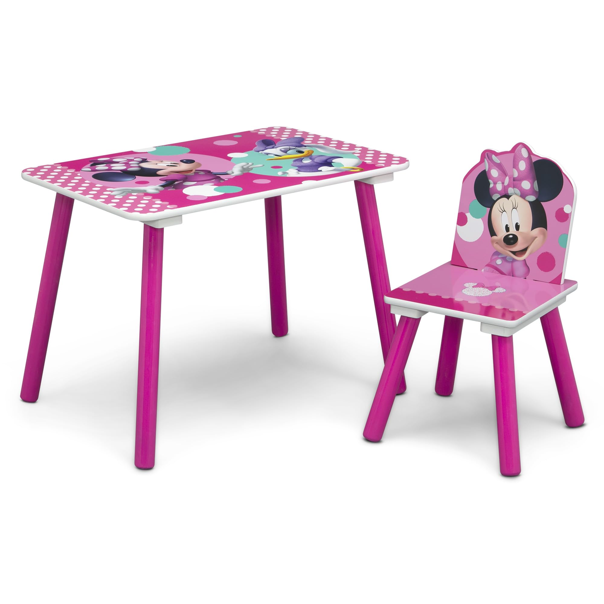 Fabric toy box with roomy interior ideal for books and blocks.