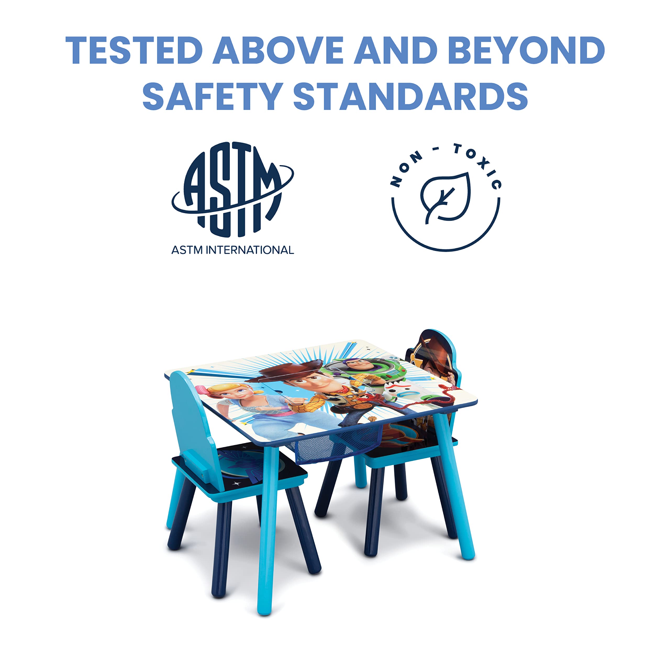 Delta Children durable engineered wood table for everyday play