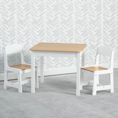Delta Children MySize chairs profile shows sturdy construction and kid-friendly size.