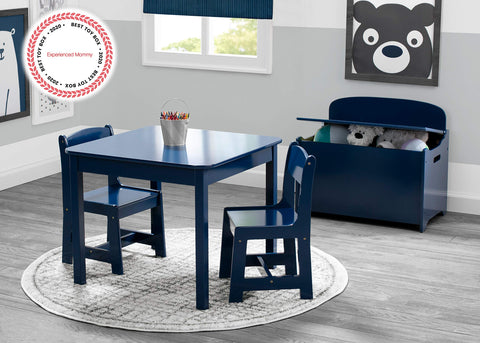 Delta Children MySize Deluxe Toy Box meets safety standards for worry-free use.