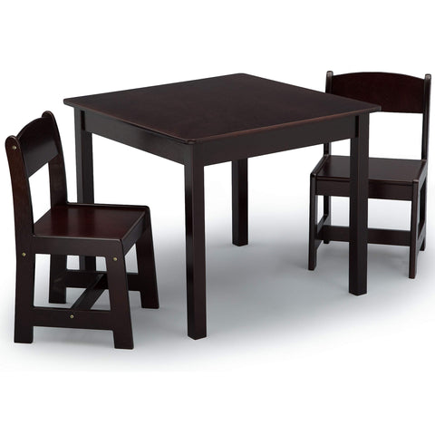 Delta Children MySize table top in dark chocolate finish, perfect for crafts and homework.