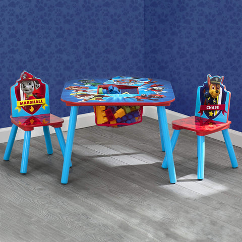 Delta Children Paw Patrol tabletop graphics bring vibrant fun to arts and homework.