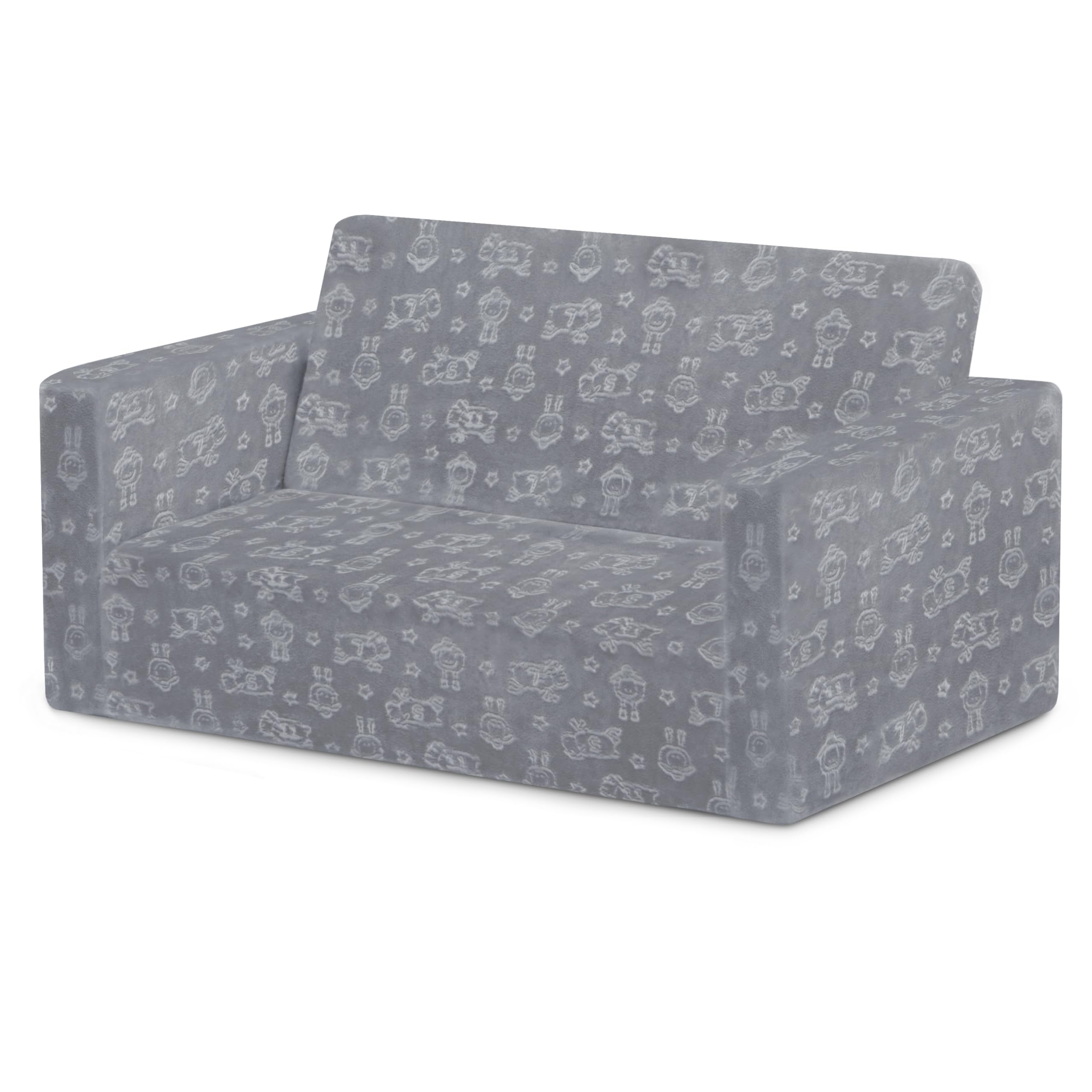Delta Children Serta Perfect Sleeper Kids 18 Months and Up, versatile seating option.