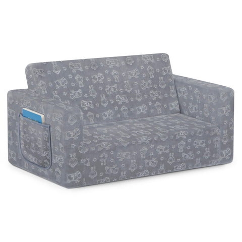Delta Children Serta Perfect Sleeper Kids Lightweight Floor Couch for easy room-to-room moves.