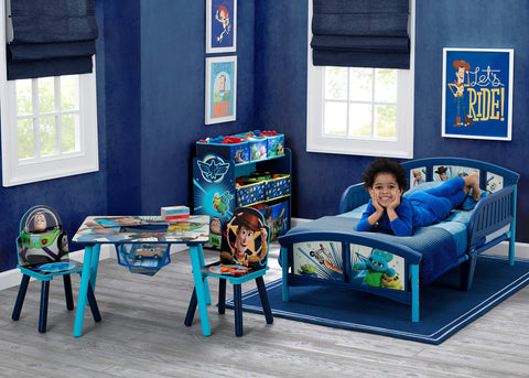 Delta Children table center storage bin for small toys and supplies