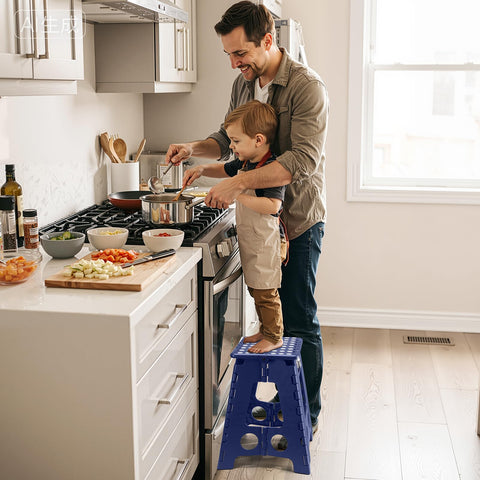 Delxo anti-slip feet provide grip on slippery floors for safer use.
