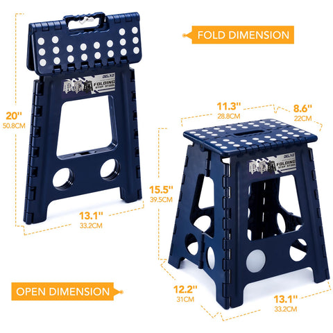 Delxo safety-stop-gap feature prevents collapse during stepping for added security.
