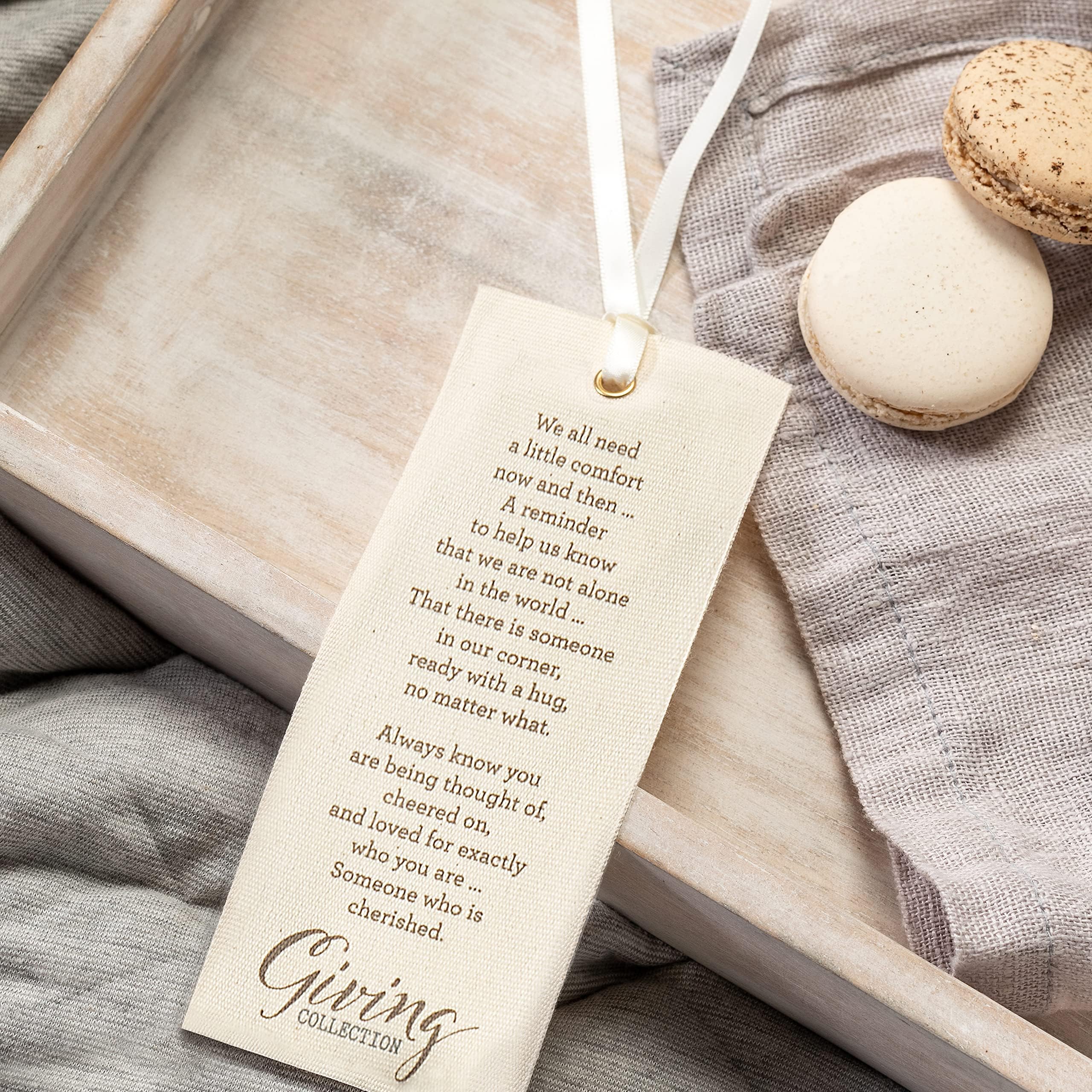 Weighted design mimics a warm hug for relaxing, cozy moments.