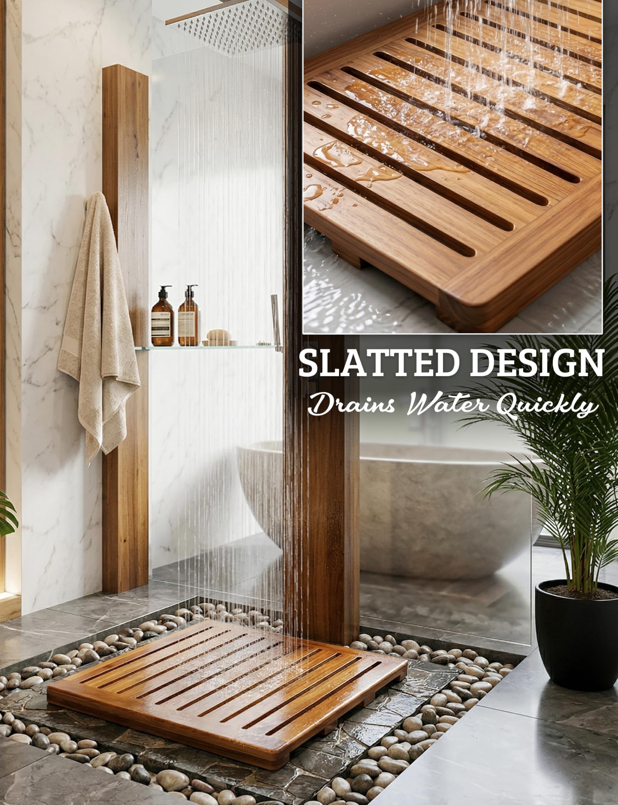 Demigo mat is suitable for indoor and outdoor use, versatile placement.