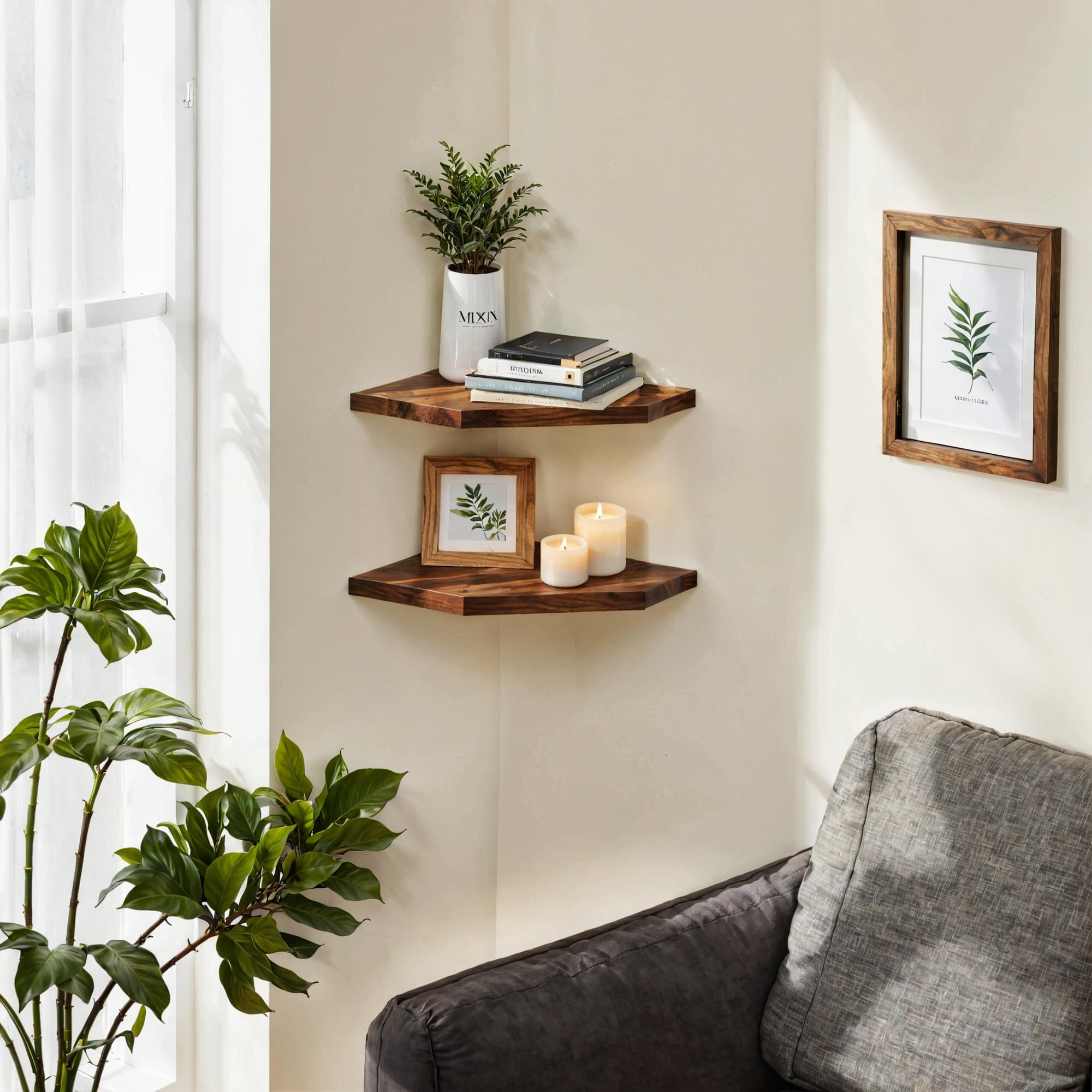 Demigo durable waterproof acacia wood stands up to daily use.