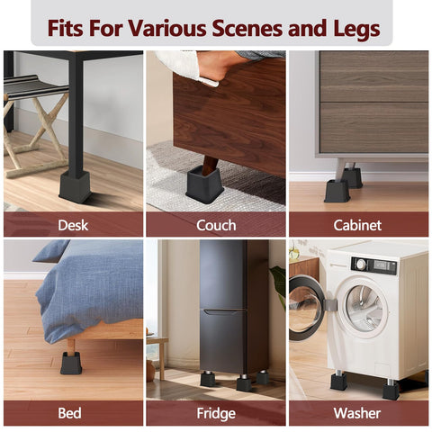 Demiwise supports up to 1,300 pounds for heavy furniture