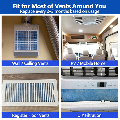 Demiwise cut-to-fit vent sizing ensures a snug fit every time