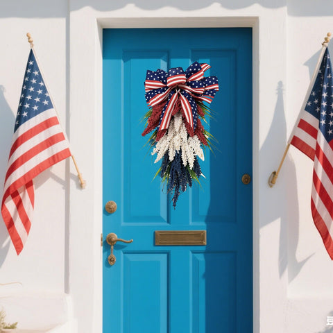 Demonwer wreath suits offices, hotels, and restaurants with festive flair.