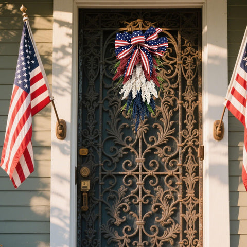 Demonwer year-round patriotic decor stays vibrant beyond holidays.