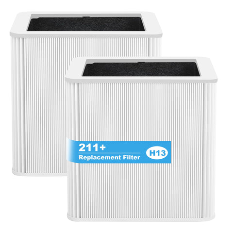 DENGESON 211+ filter pack box front, compatible with Blueair purifiers for cleaner air.