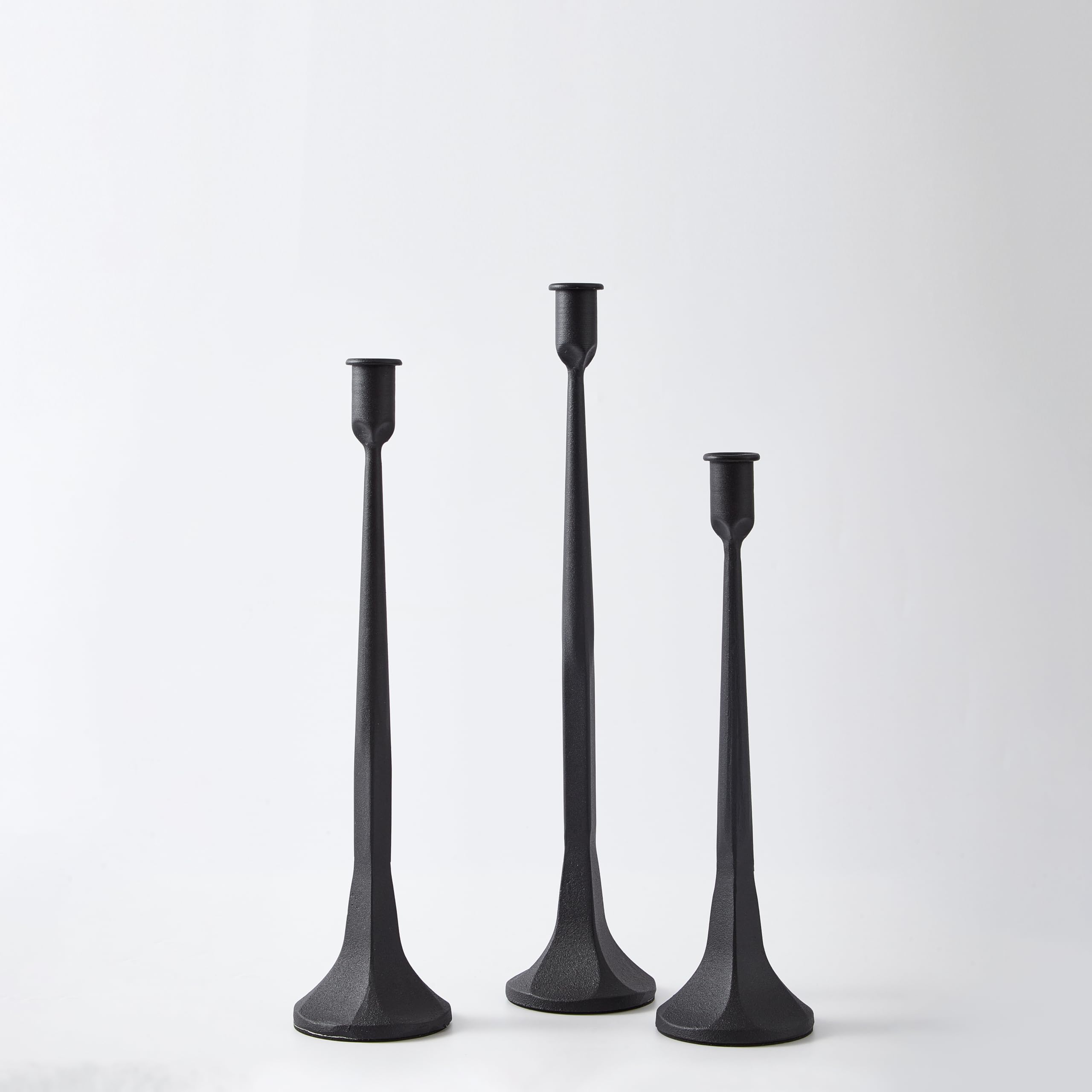 Industrial-style holders blend modern decor with antique vibes