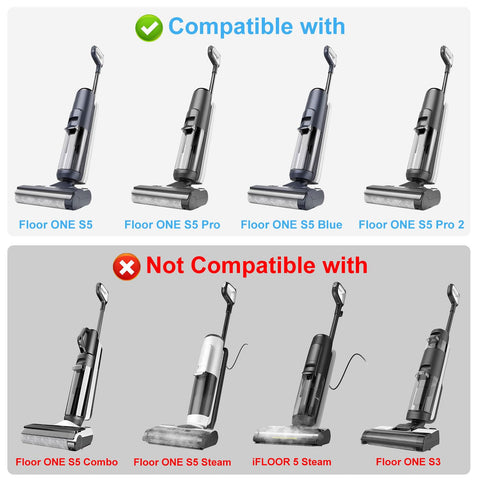 Dentego one-s5-pro-2 roller brushes provide quick replacement options for busy homes