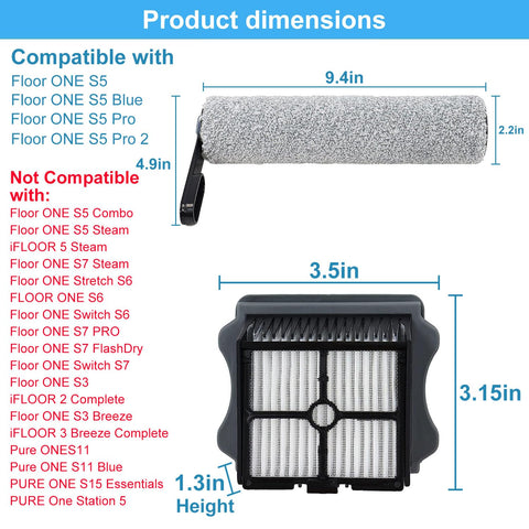 Dentego s5-filter-pack-4 captures fine dust for a fresher indoor air