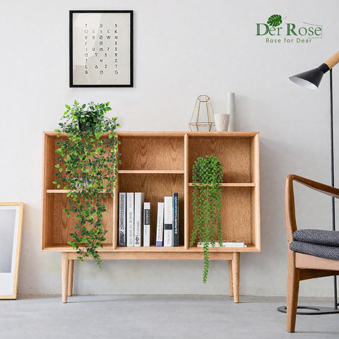 Der Rose 6Pcs set elevates decor with varied hanging greenery and depth.