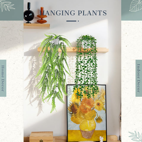 Der Rose boho wall décor idea with hanging plants for cozy interiors