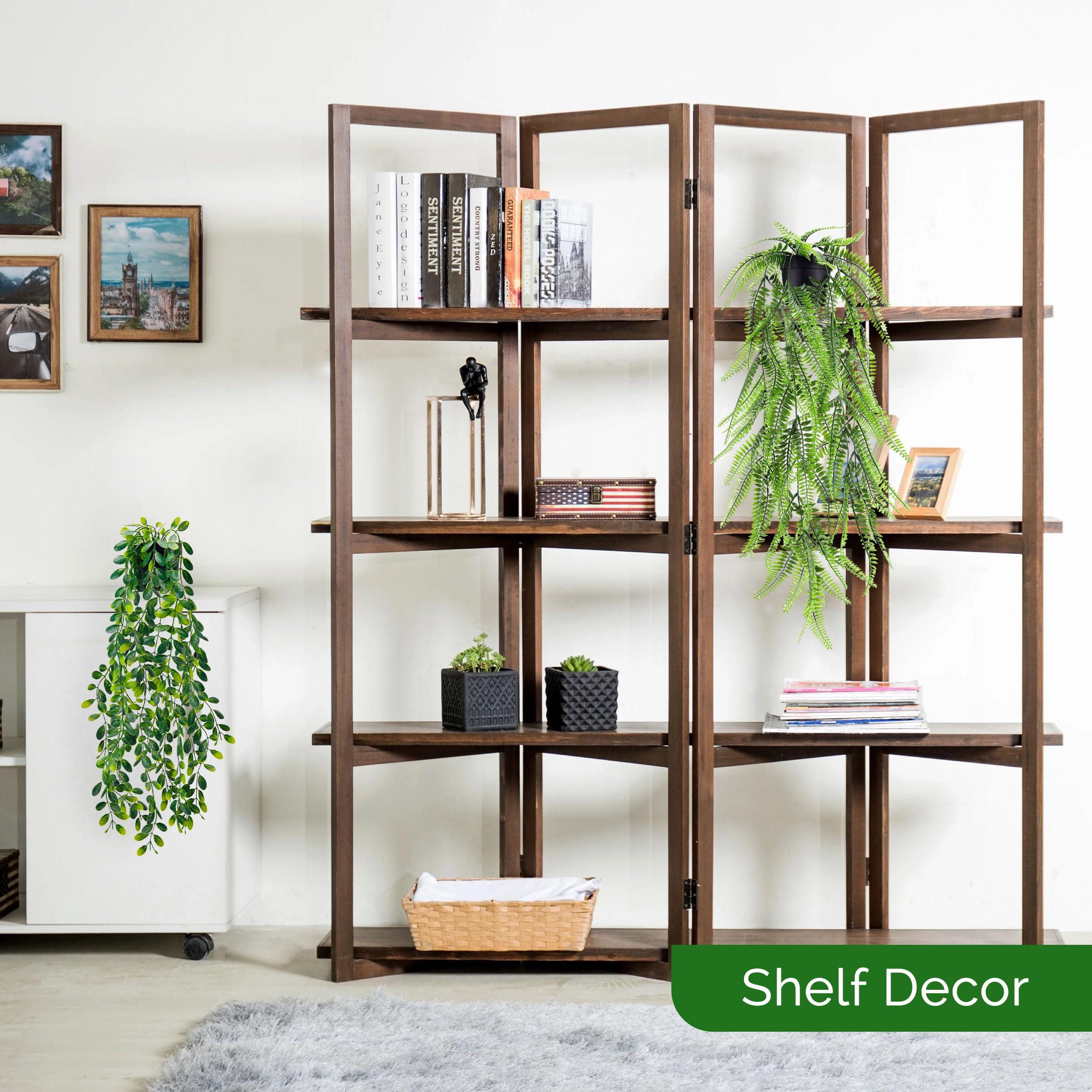Der Rose chicken heart leaf hanging plant adds lush green charm to any room.