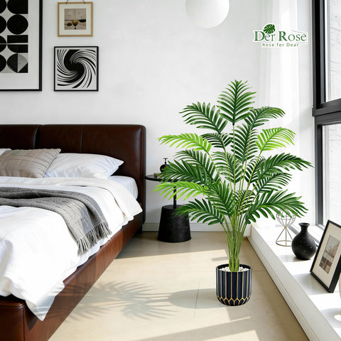 Der Rose low-maintenance palm silhouette without watering.
