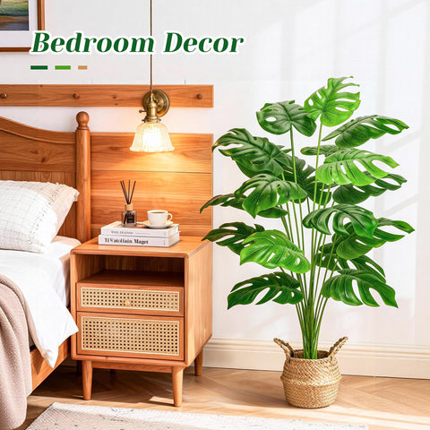 Der Rose leaves maintain color and shape for a realistic, maintenance-free centerpiece.