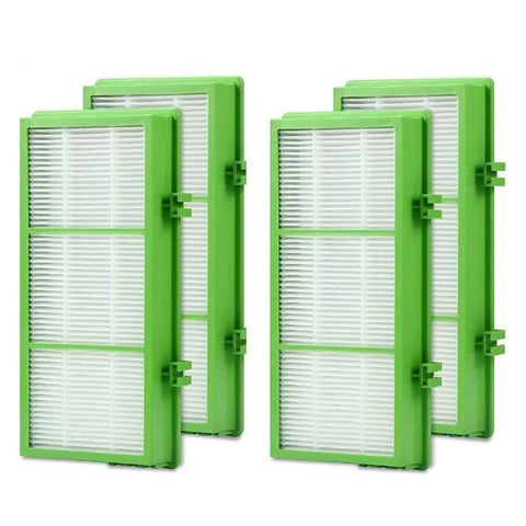 DerBlue 4-pack replacement filter package for Holmes and Bionaire purifiers.