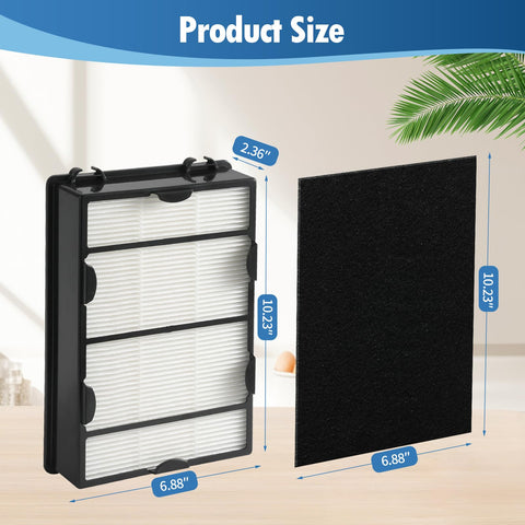DerBlue hapf600 compatible with Holmes and GE models for versatile filtration.