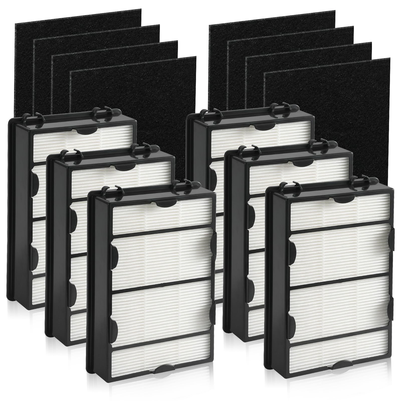 DerBlue hapf600 filter 6-pack for cleaner air in homes and offices.