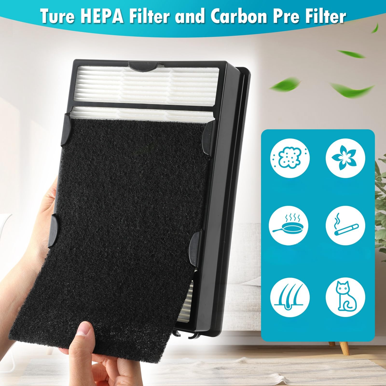 DerBlue HAPF600 high-efficiency fabric enhances purifier performance