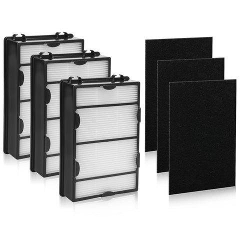DerBlue HAPF600 replacement filter for Holmes purifiers improves filtration