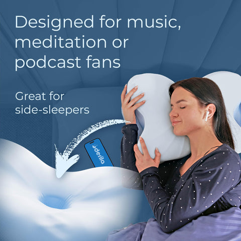 Derila Ergo Ergonomic Contour maintains gentle cervical support during rest.