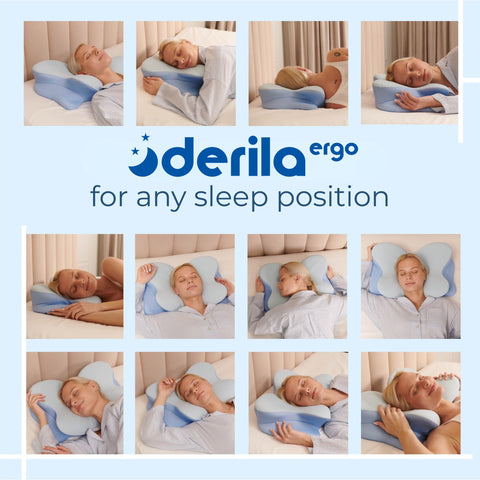 Derila Ergo Side Sleep Position suits side sleepers with ergonomic alignment.