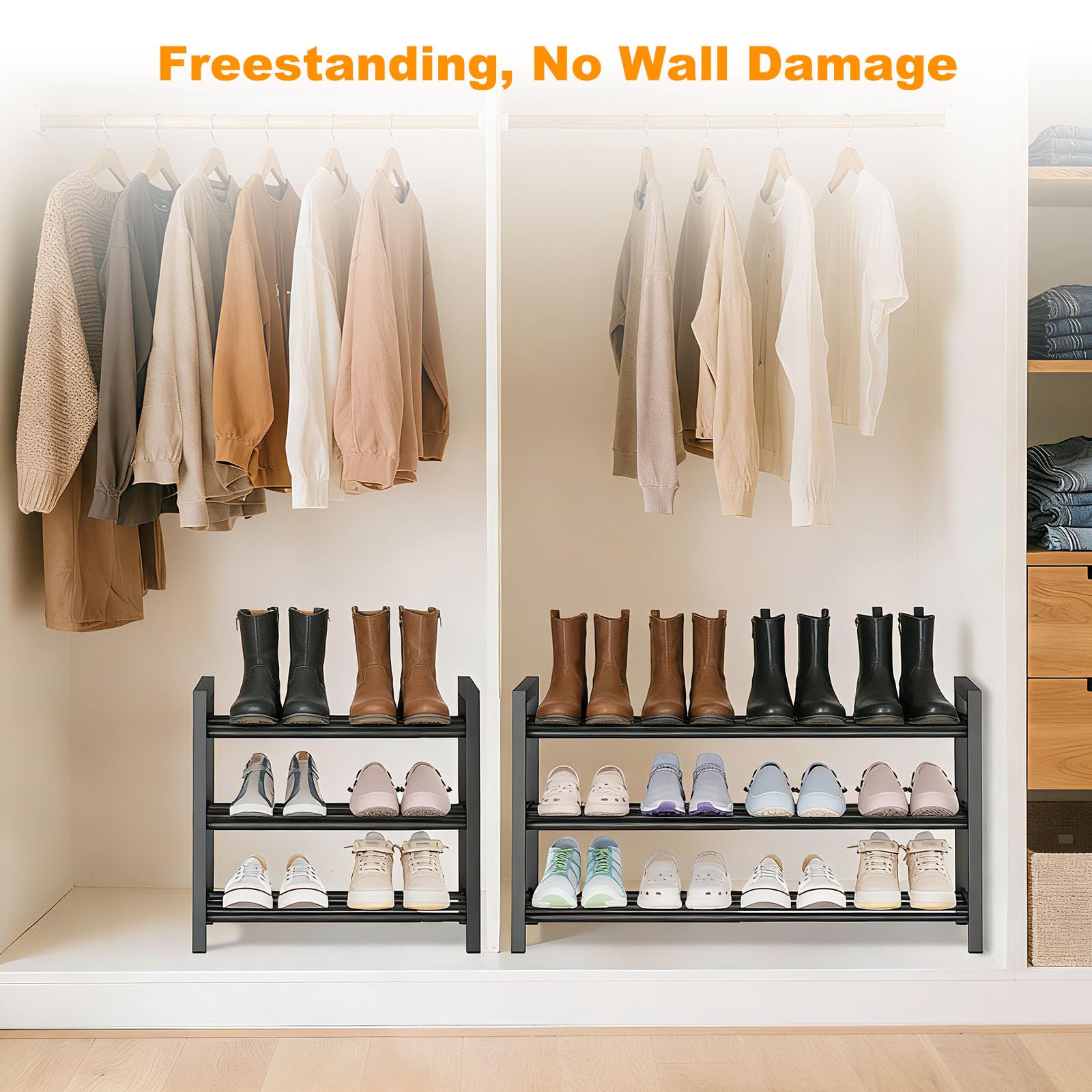 Detsuk multi-purpose storage emphasizes versatility for bags and bins.