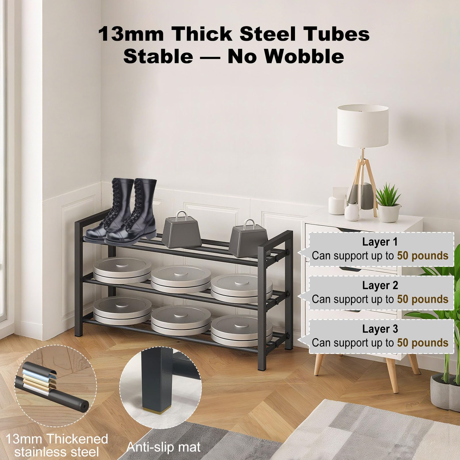 Detsuk tool-free assembly close-up showcases fast setup without tools.